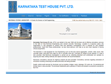 Tablet Screenshot of karnatakatesthouse.com